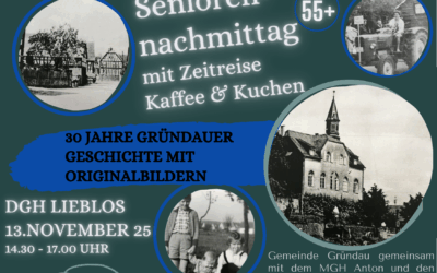 Senior:innen-Nachmittag mit Zeitreise