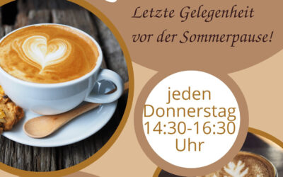 Kaffee und Kuchen im Anton – letzte Chance vor der Sommerpause
